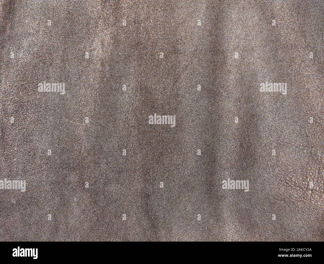 Brown suede leather Stock Photo