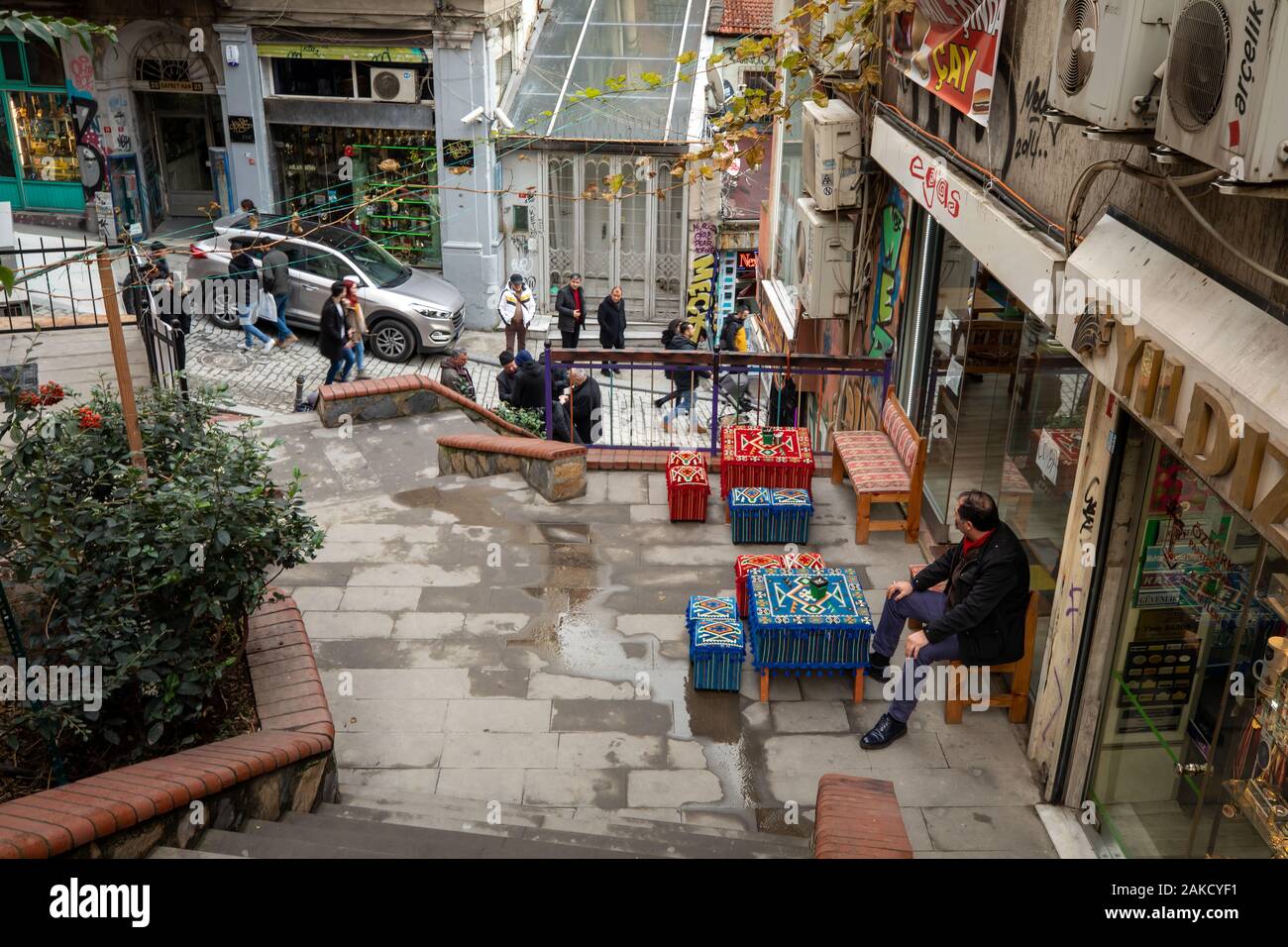 Streetlife Istanbul Stock Photo
