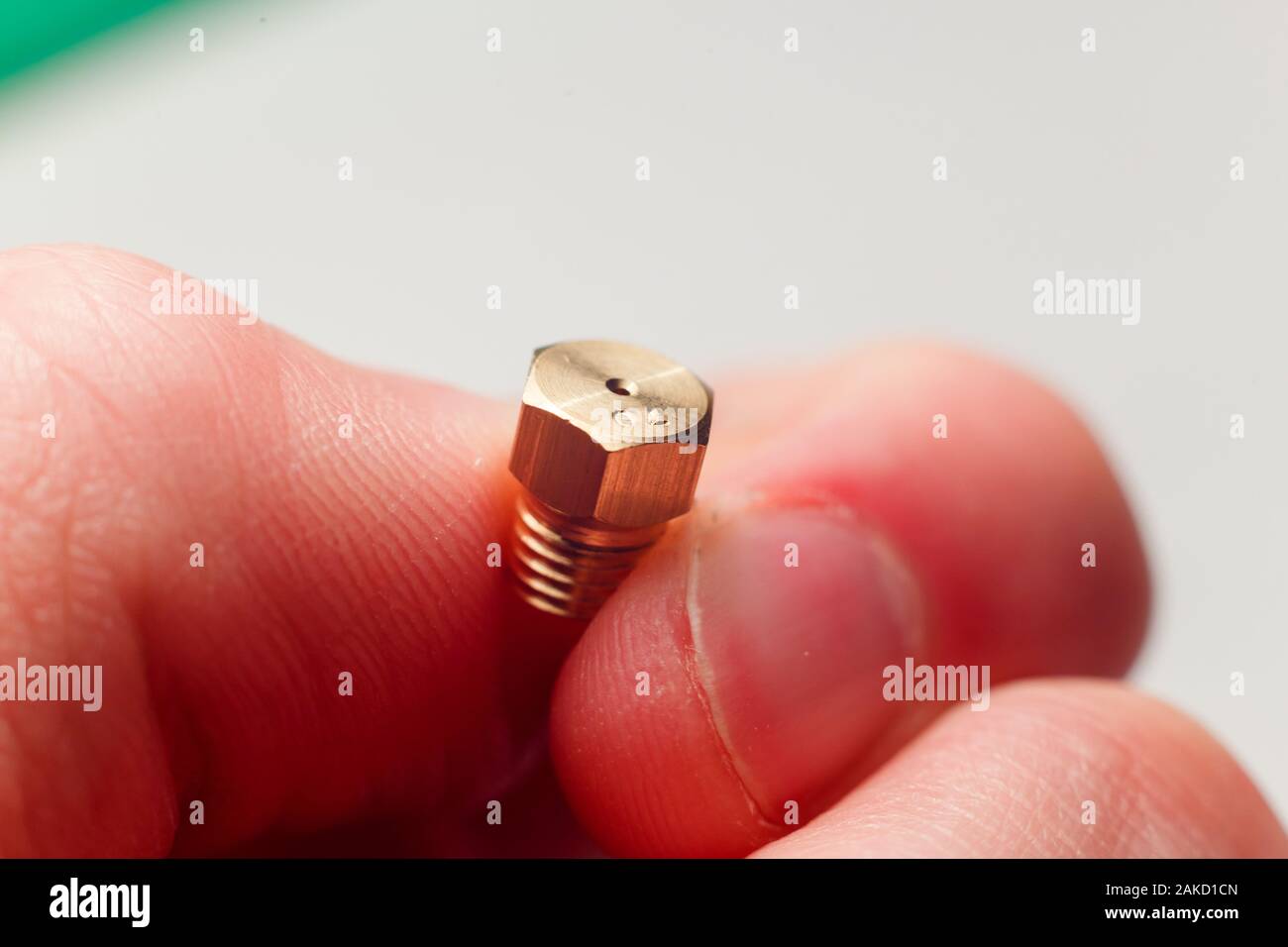 Oven cooker natural gas to liquid petroleum gas conversion nozzle kit