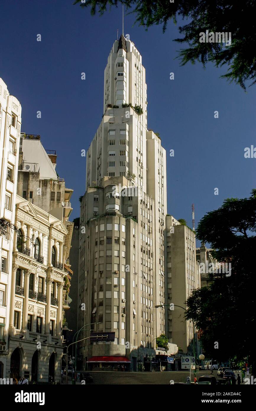 Kavanagh Building, Buenos Aires, Argentina Stock Photo