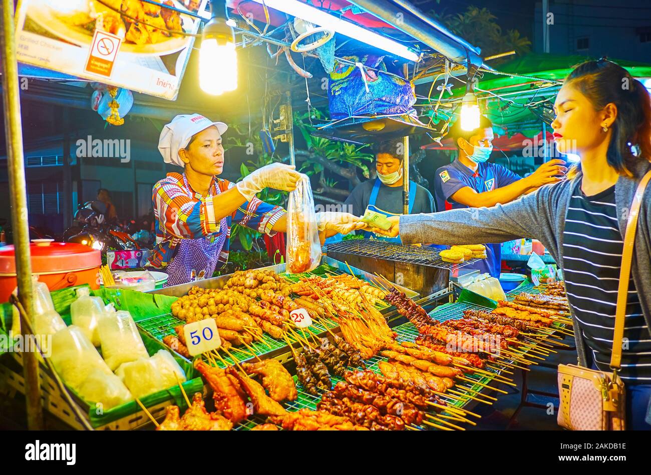 Banzaan fresh market hi-res stock photography and images - Alamy