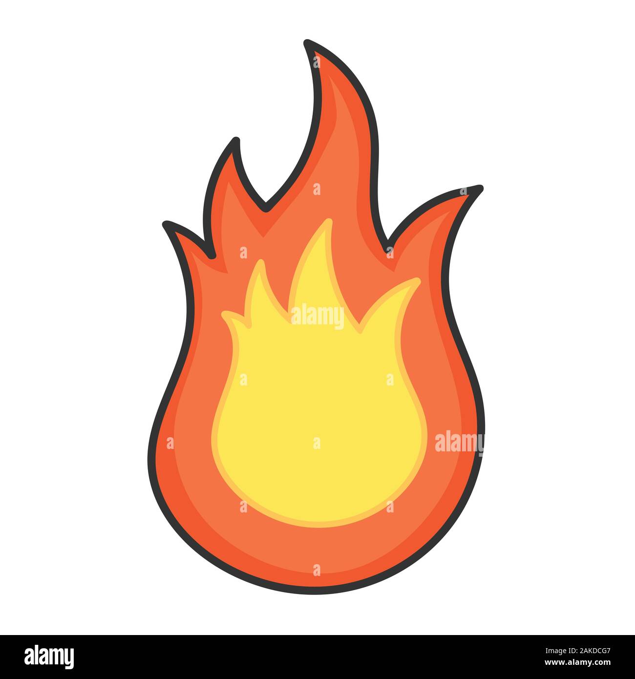 tailieuXANH - Easy Step by Step Cartoon Fire Drawing