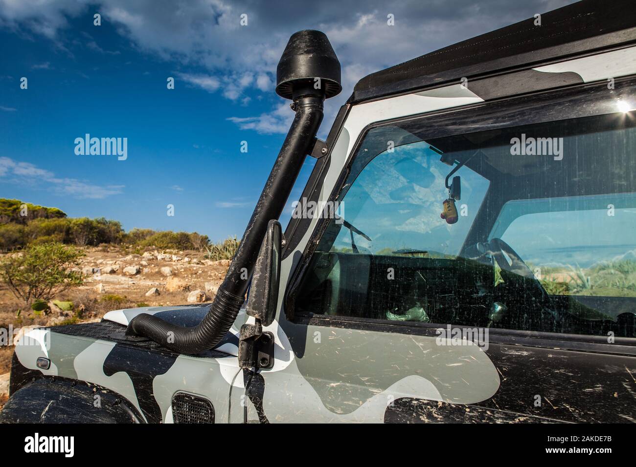 Off roading detail Stock Photo