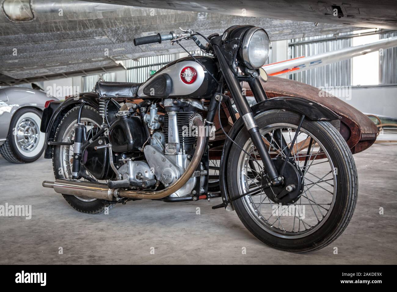 Old Bsa Motorcycle High Resolution Stock Photography and Images - Alamy