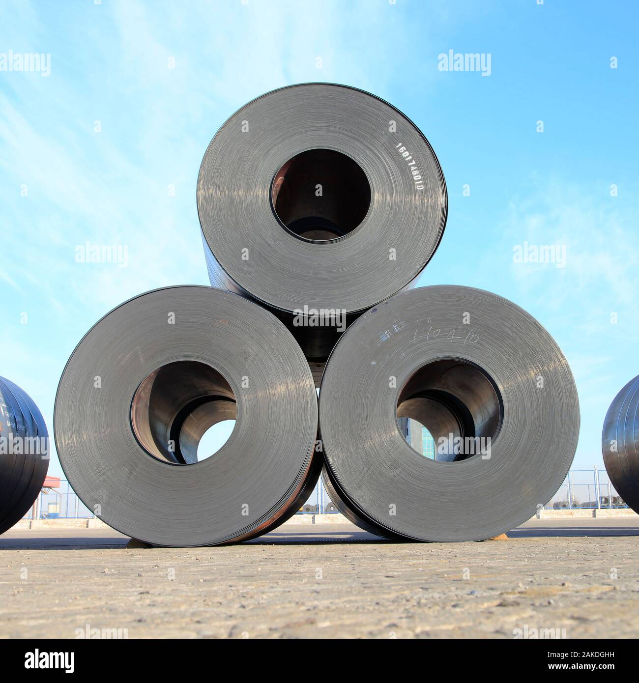 Steel Coil Rool Cold rolled steel coils hi-res stock photography and images - Alamy