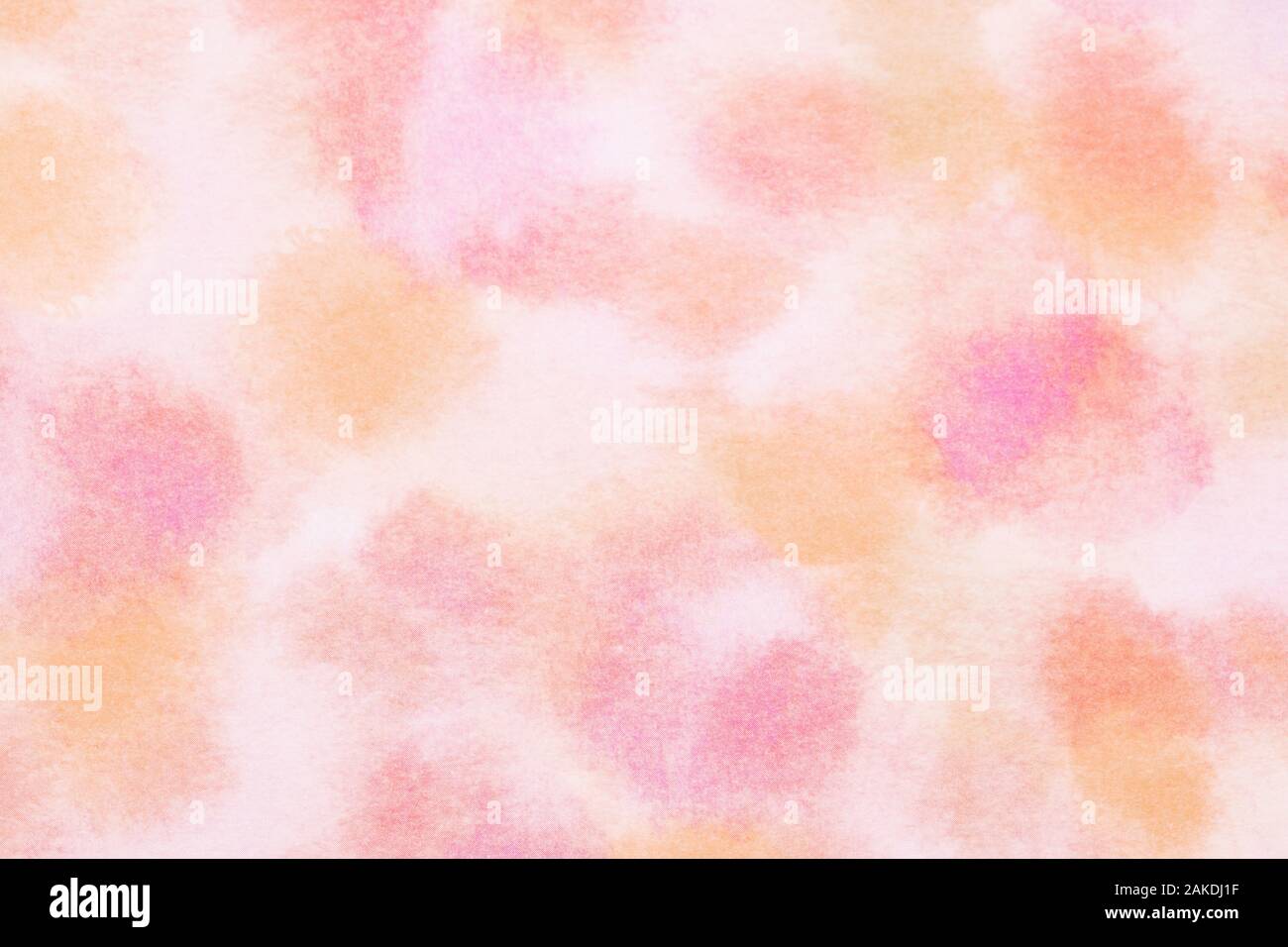 Designed abstract background with pale watercolor elements Stock Photo