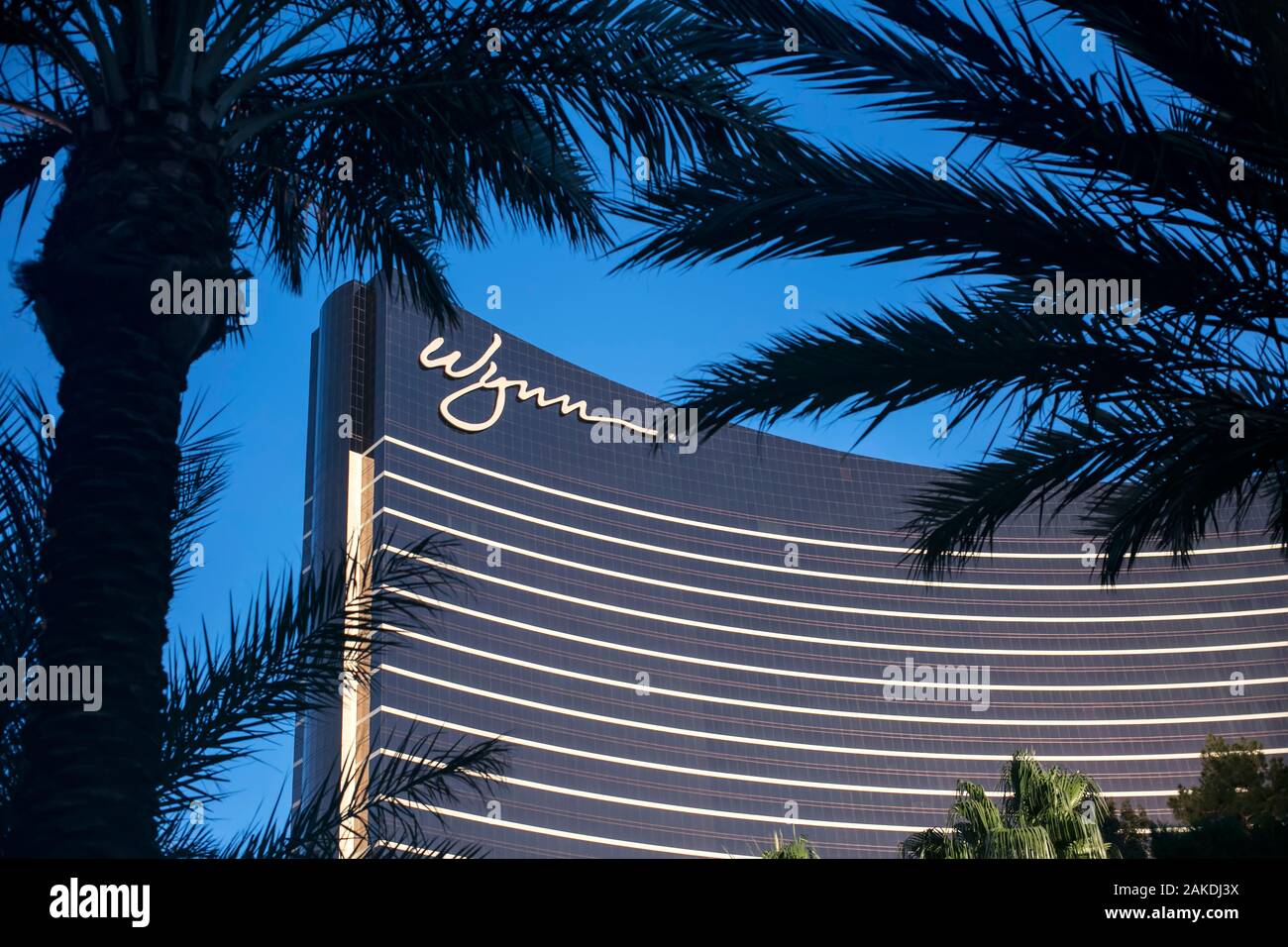 Wynn Hotel and Casino, Las Vegas, Nevada, USA Stock Photo