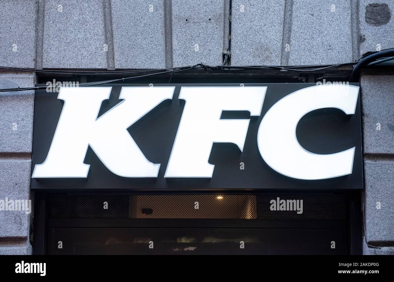American Fast Food Chicken Restaurant Chain Kentucky Fried Chicken