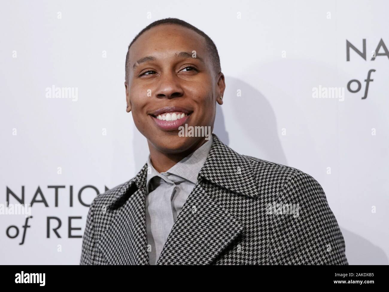 New York, United States. 08th Jan, 2020. Lena Waithe arrives on the red carpet at the 2020 National Board Of Review Gala on Wednesday, January 08, 2020 in New York City Photo by John Angelillo/UPI Credit: UPI/Alamy Live News Stock Photo