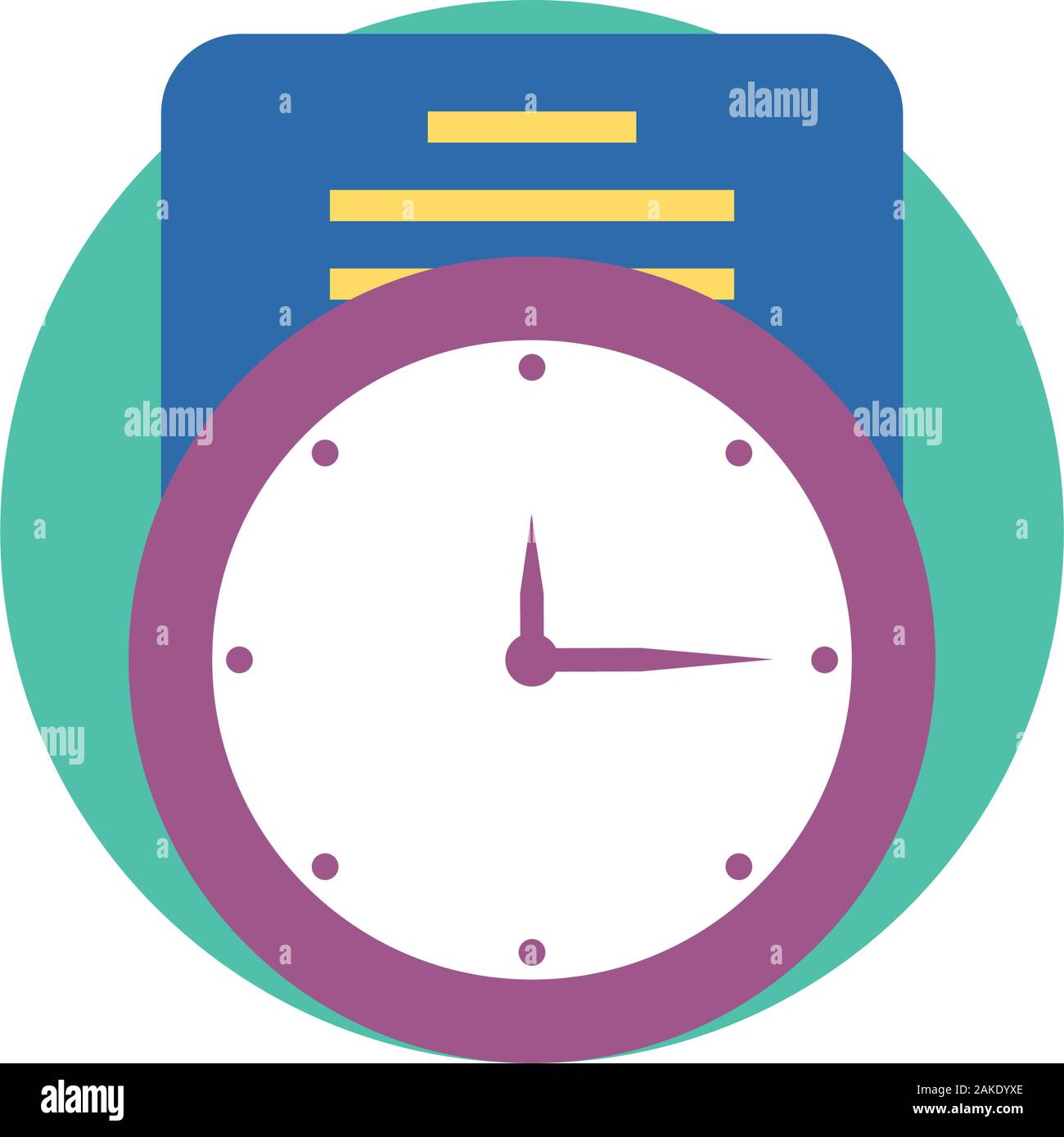 Clock instrument design, Time tool watch second deadline measure ...