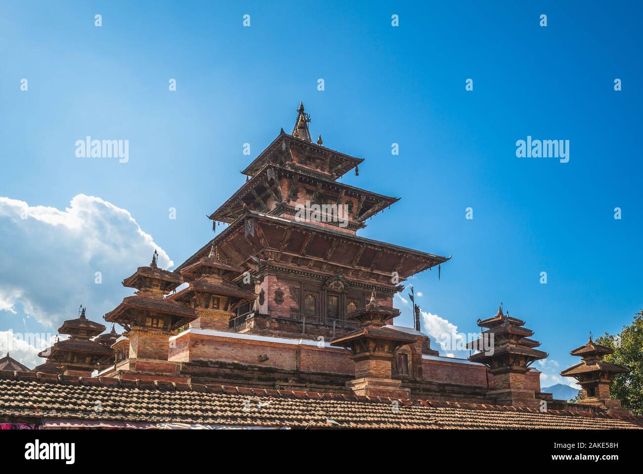 Taleju Temple at Kathmandu Durbar Square, nepal Stock Photo