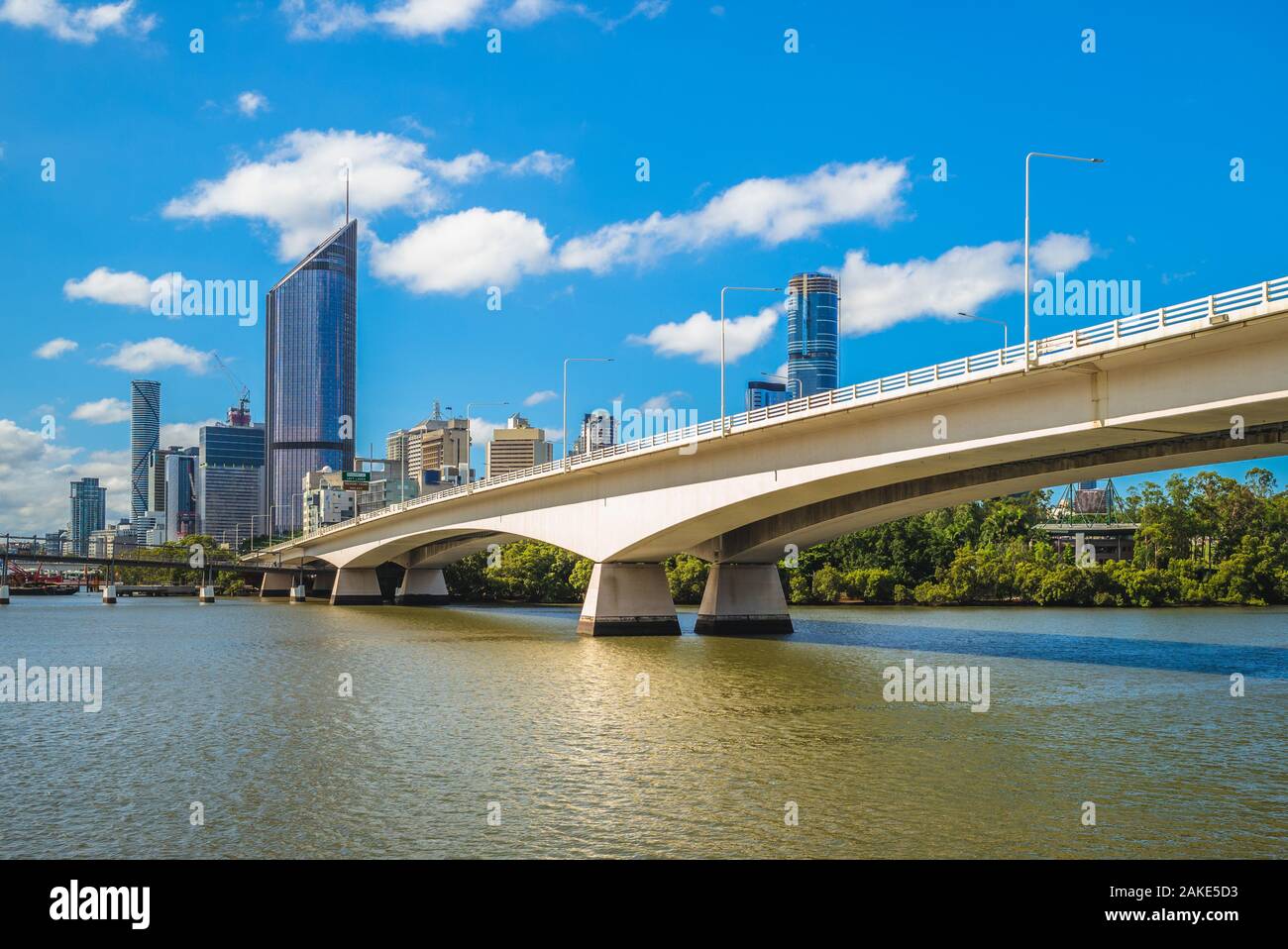 Brisbane skyline, capital of Queensland, Australia Stock Photo Alamy