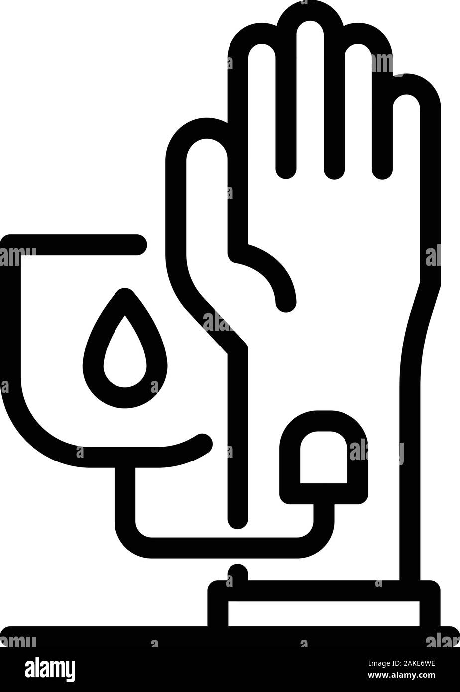 Plasma blood transfusion icon, outline style Stock Vector Image & Art -  Alamy