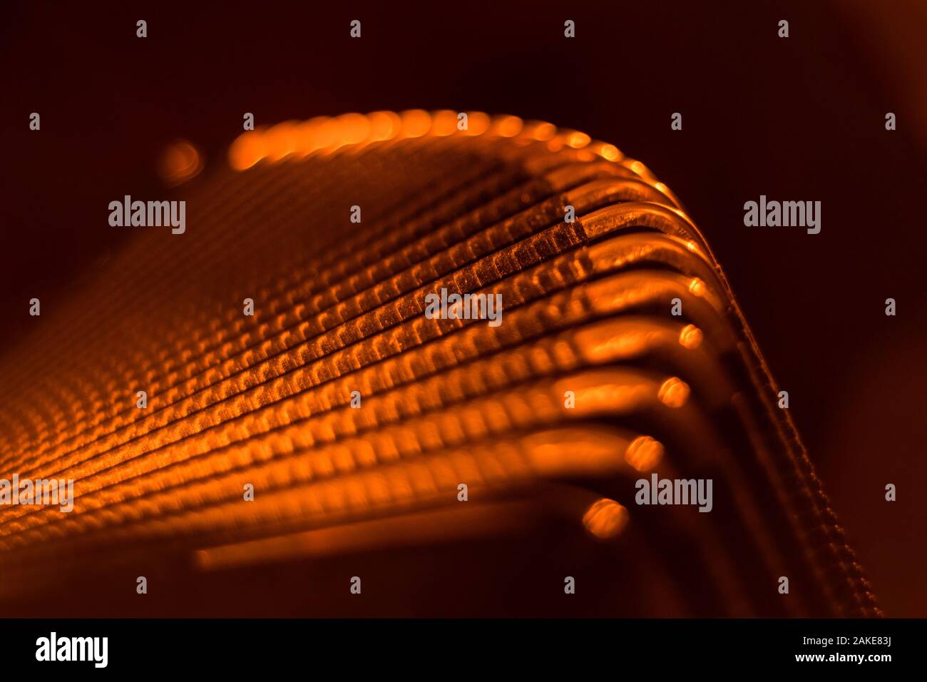 Piano Accordion close-up photo by candlelight Stock Photo - Alamy