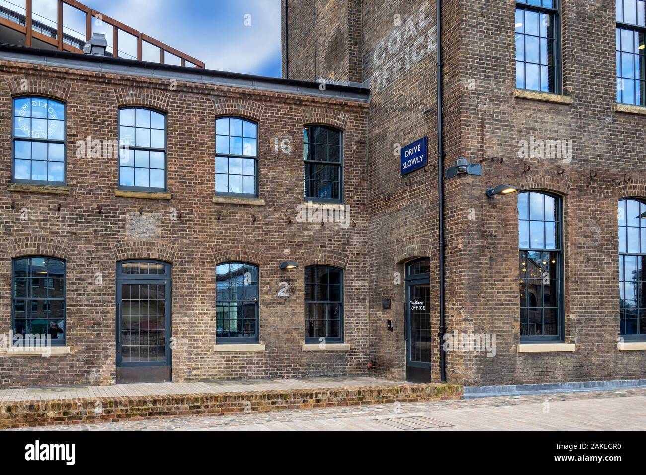 CAMDEN, LONDON Old Victorian building in Stable Street part of the