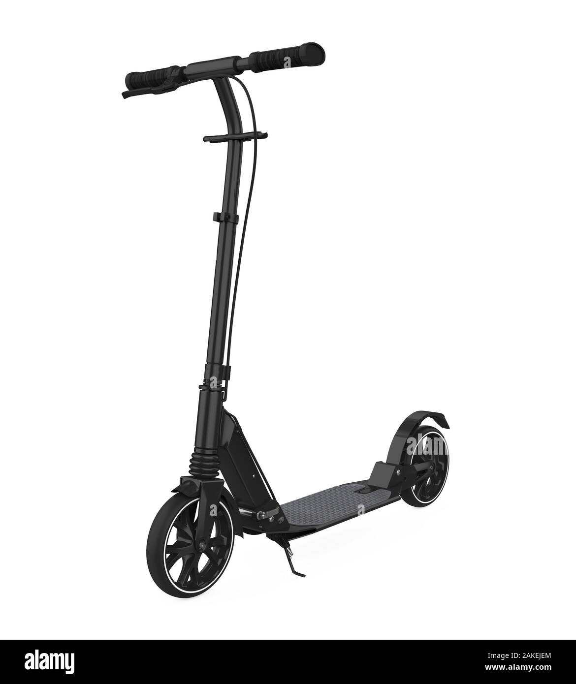 Electric Scooter Isolated Stock Photo Alamy