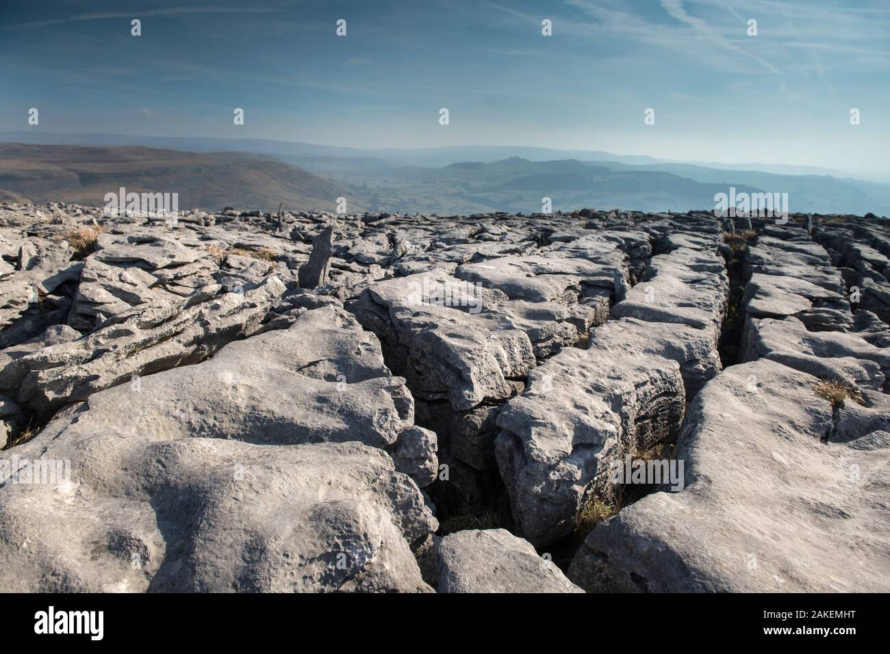 Acid Precipitation On Rocks