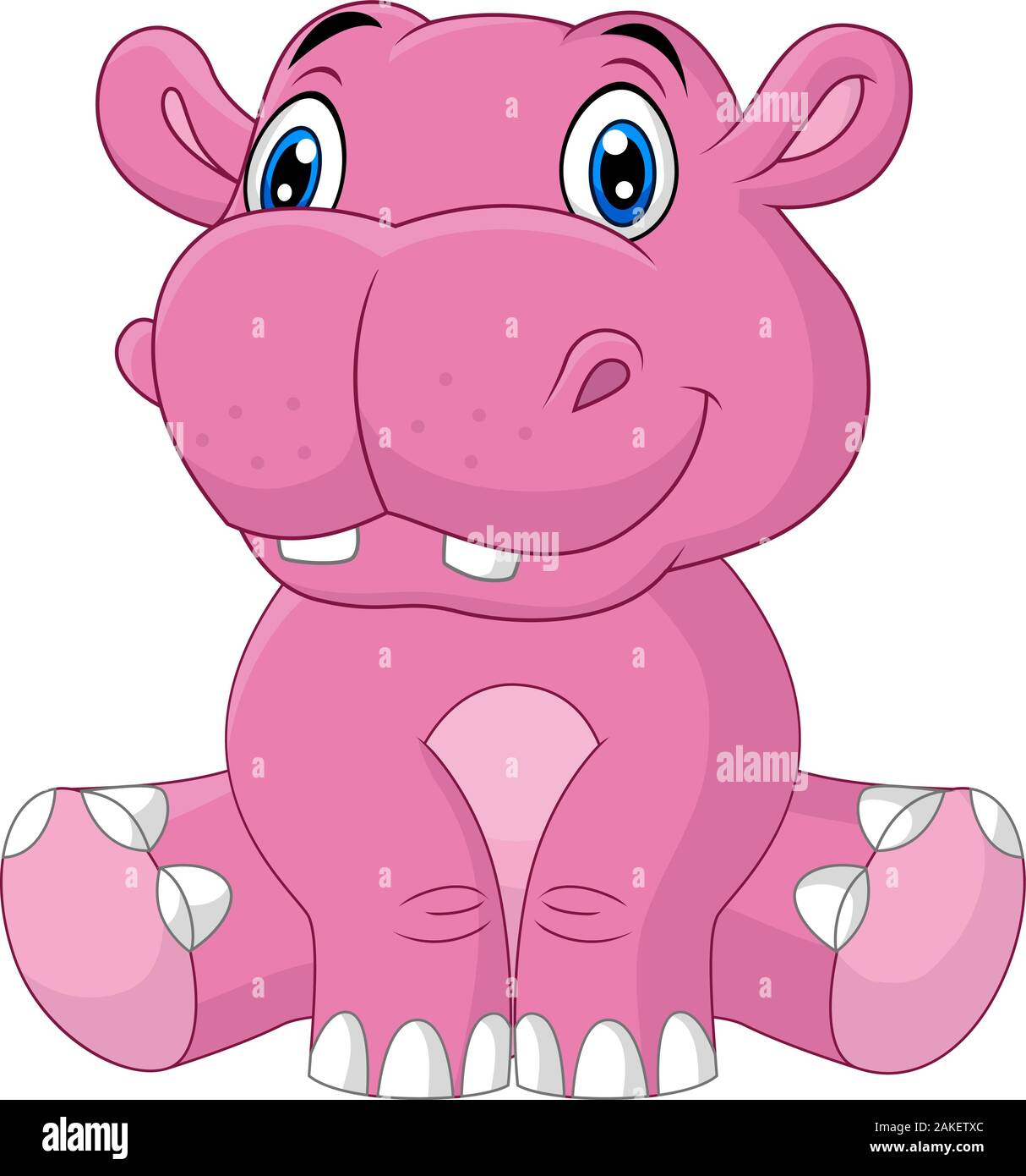 Cartoon Happy Baby Hippo Sitting Stock Vector Image Art Alamy Cartoon Happy Baby Hippo Sitting Stock Vector Image Art Alamy