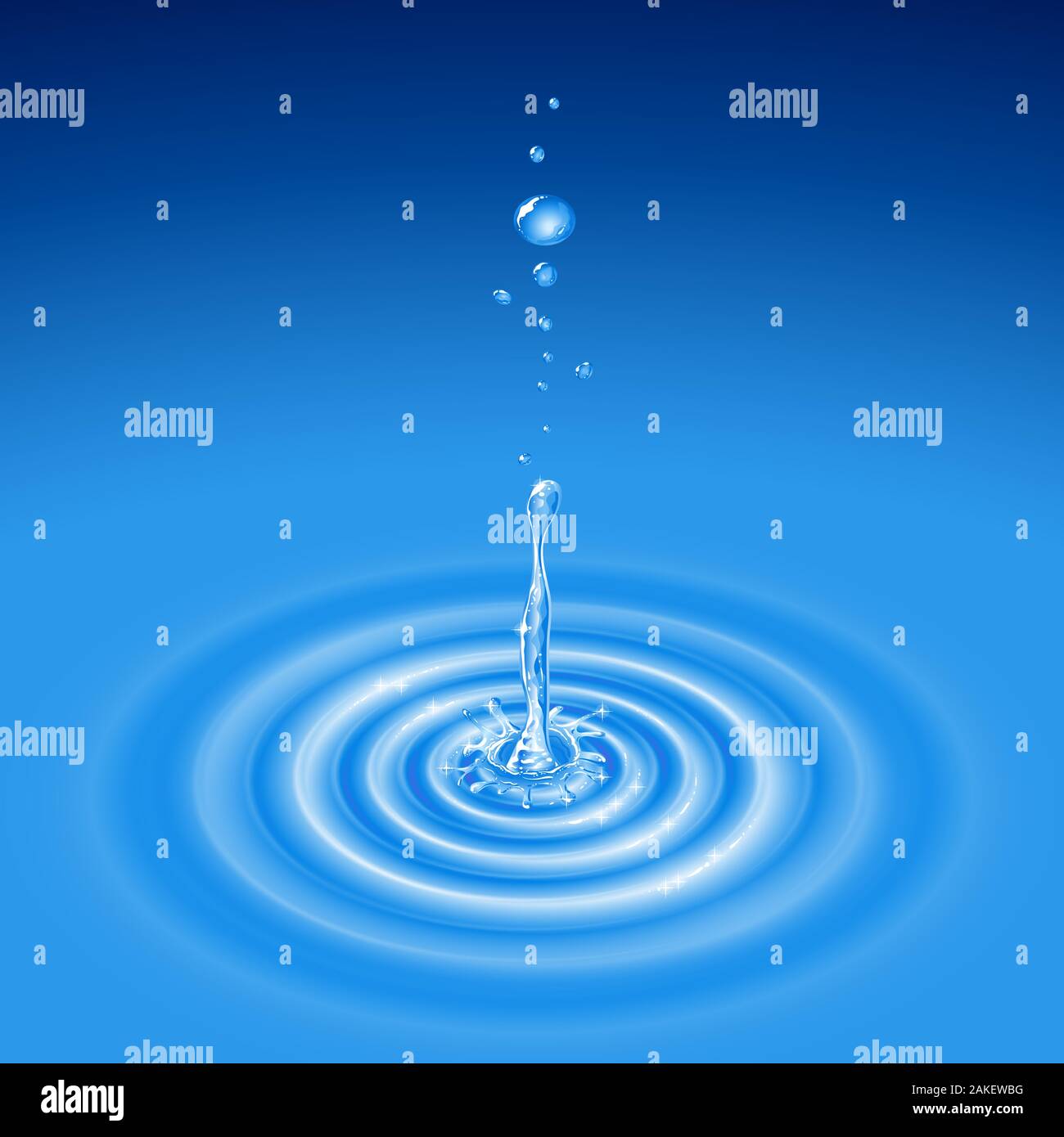 Falls calm Stock Vector Images Alamy