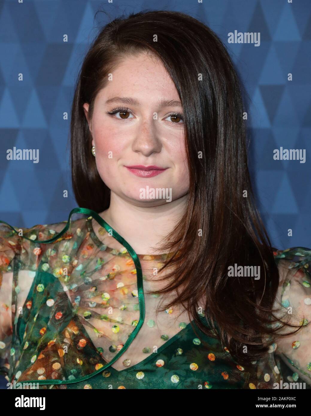 PASADENA, LOS ANGELES, CALIFORNIA, USA - JANUARY 08: Actress Emma