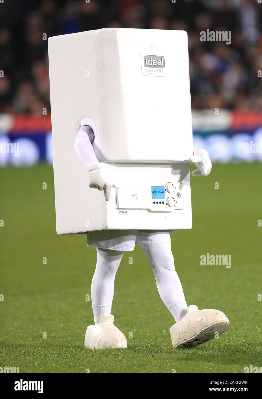 West Bromwich Albion mascot Boiler Man Stock Photo - Alamy