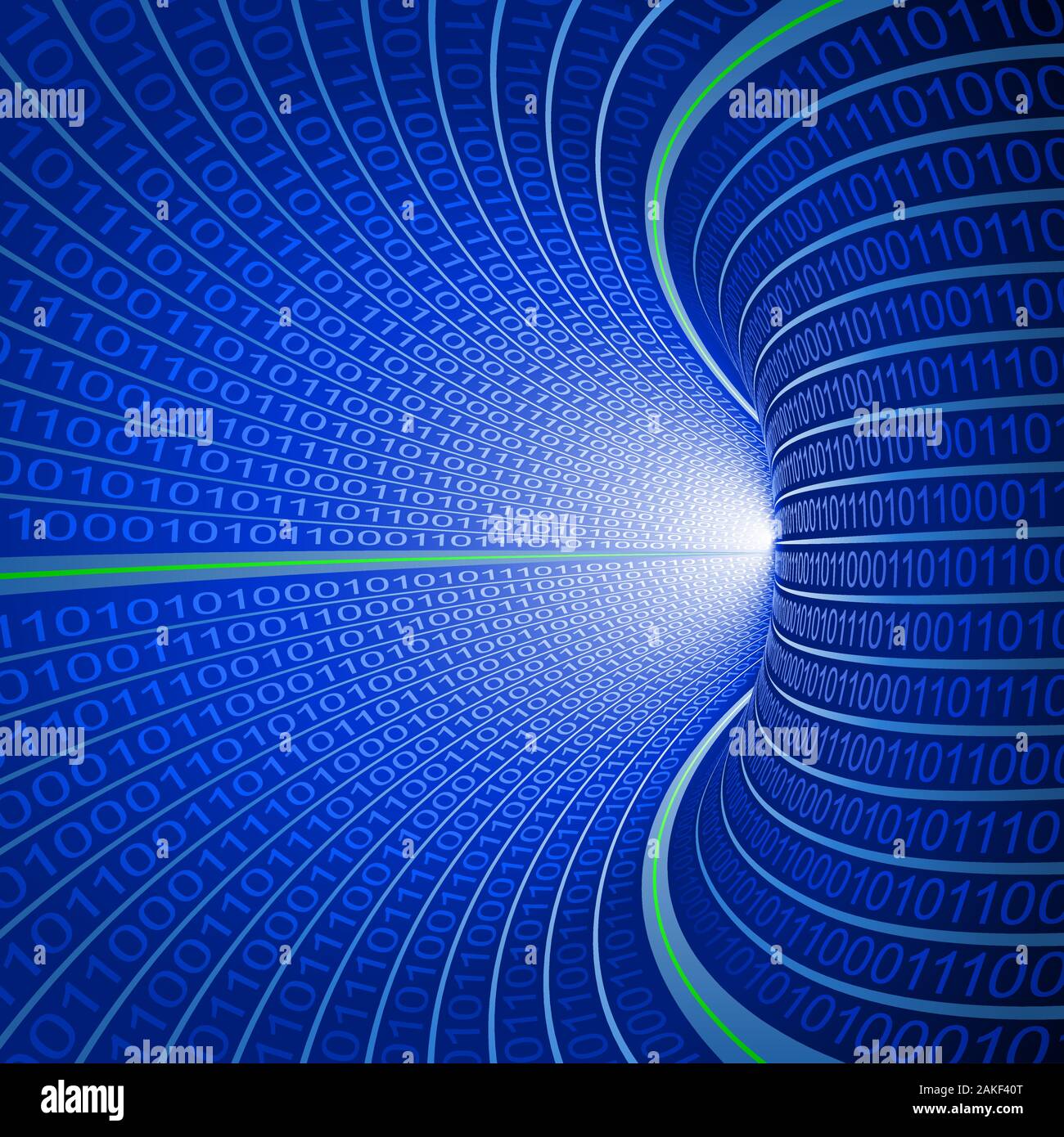 Binary tunnel Stock Vector Images - Alamy