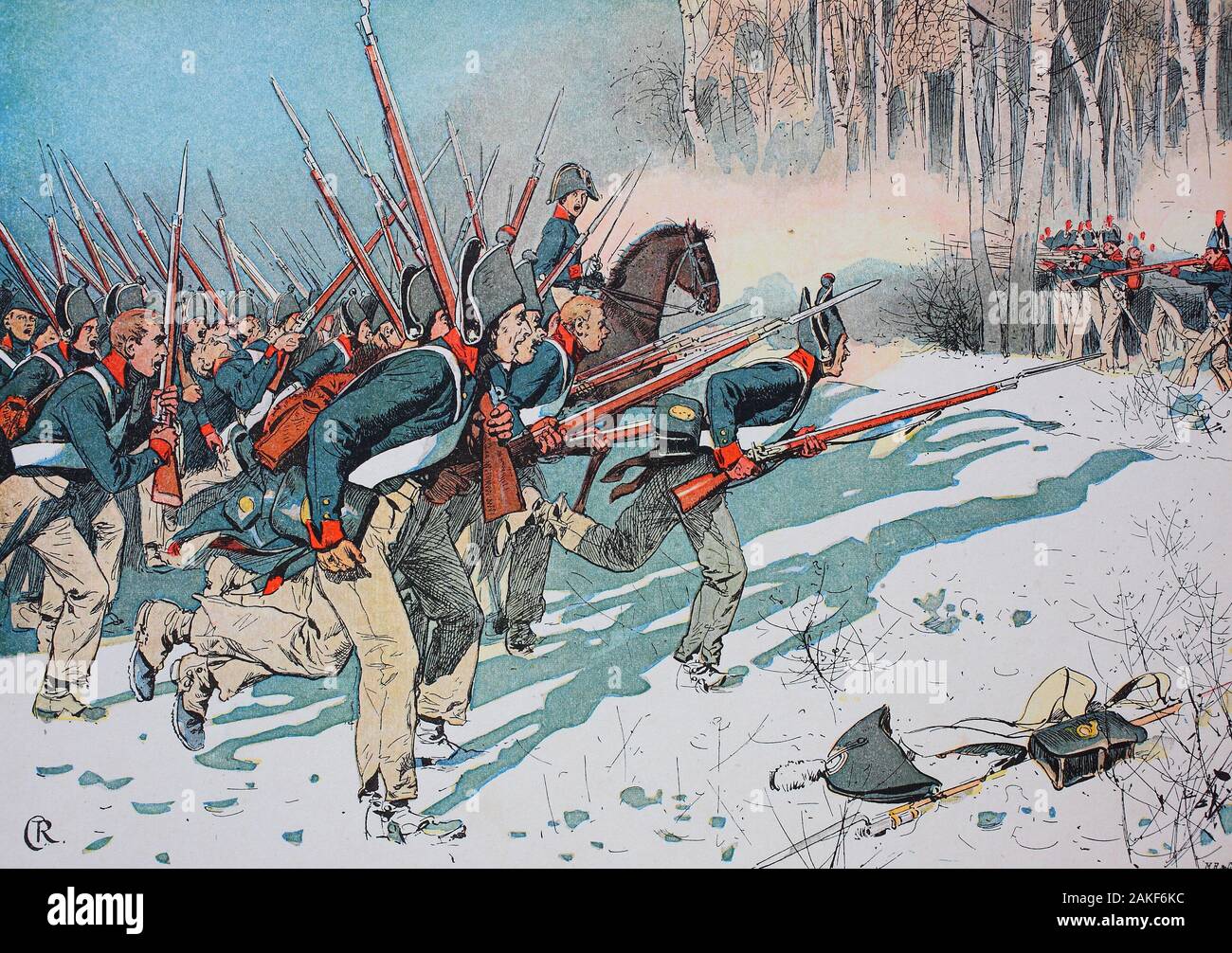Battle of Eylau or Battle of Preussisch-Eylau, 7 and 8