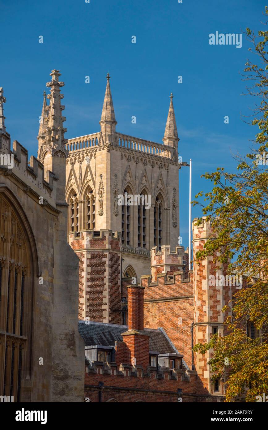 UK, England, Cambridgeshire, Cambridge, St. John's College Stock Photo