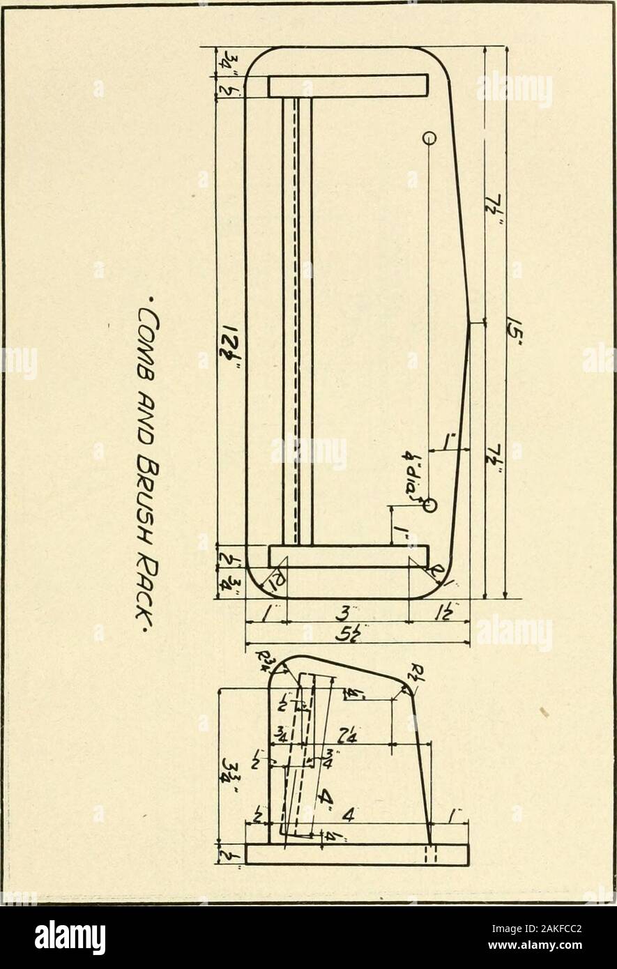 Woodwork And Mechanical Drawing 102 T Jt S 1 1 1 Nfd Gt K 1 M I U 7 Handkerchief Box Plate 43 103 J