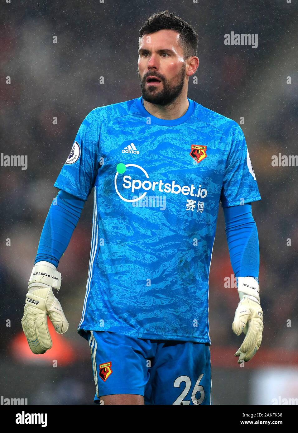 Watford goalkeeper Ben Foster Stock Photo Alamy