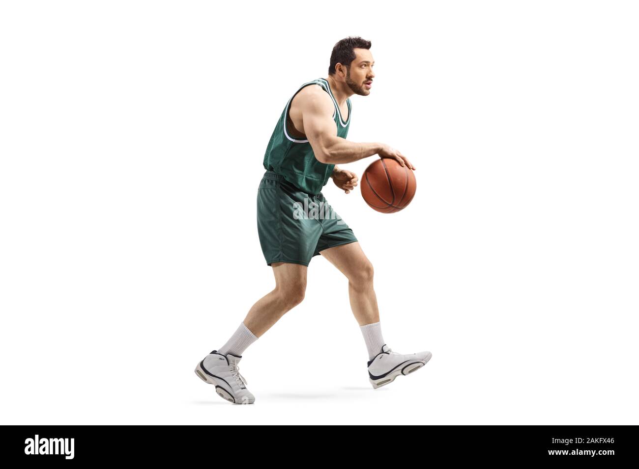 Basketball player running Cut Out Stock Images Pictures Alamy