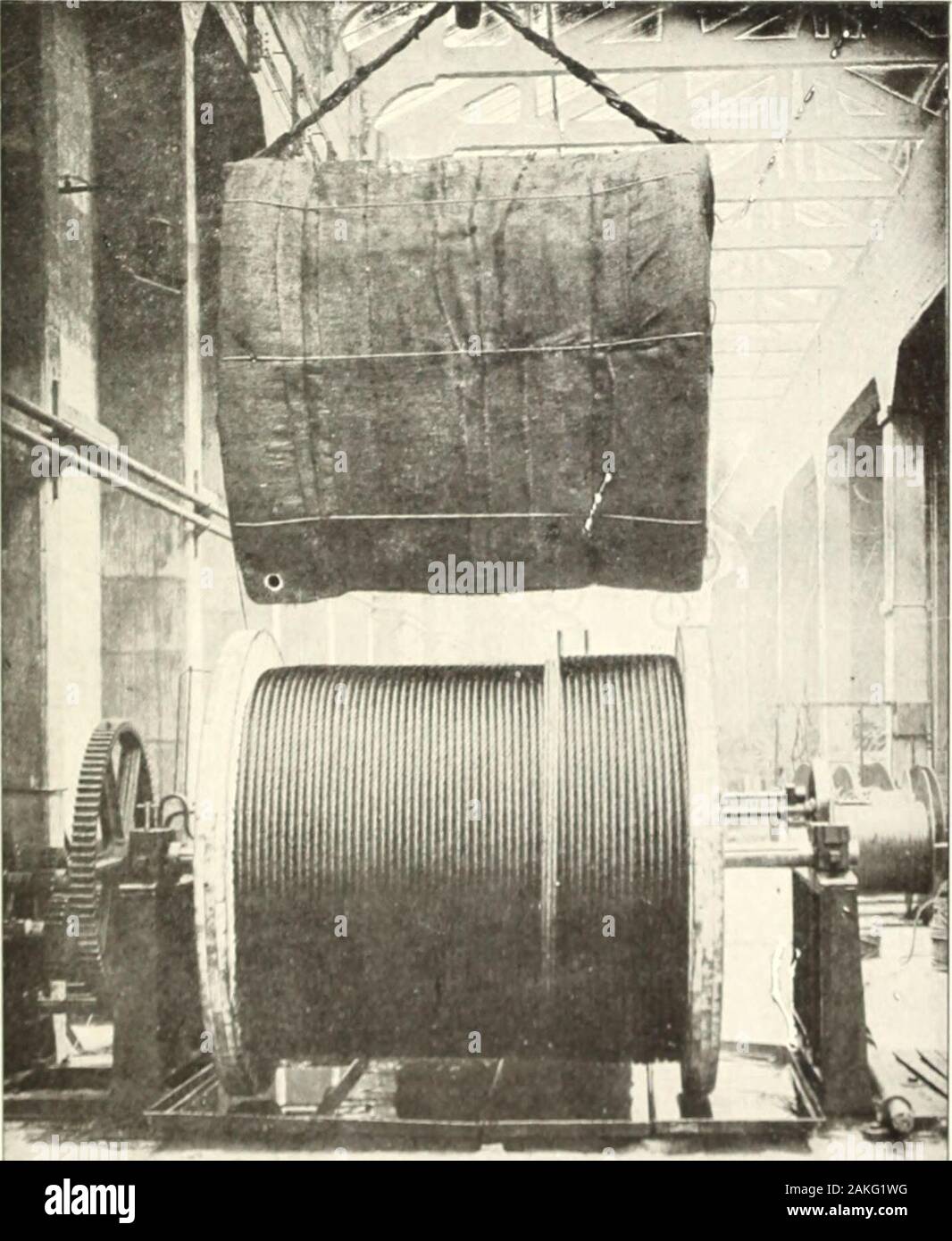 Canadian Mining Journal July December 1915 For Mining Winding Hauling Etc Red Threadbrand Also Aerial Cableways Cranes Dredges Etc Two Reels Of Wire Rope For A Colliery Company