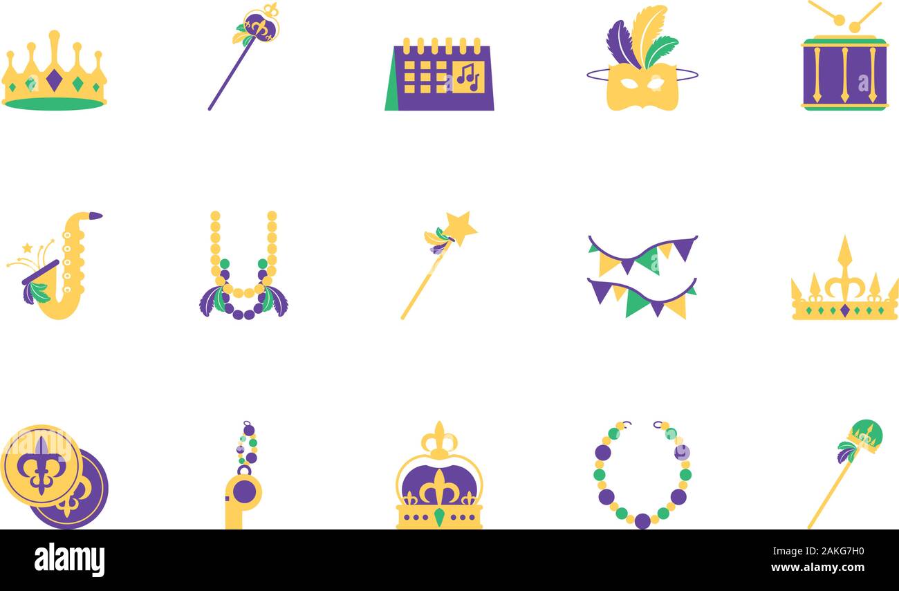 mardi gras icon
