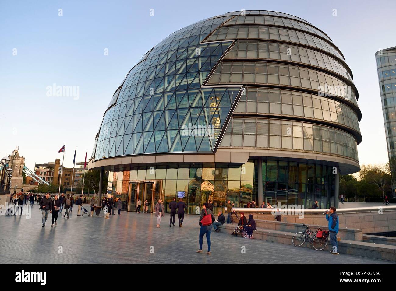 United Kingdom, London, Southwark District, The City Hall By Architect ...