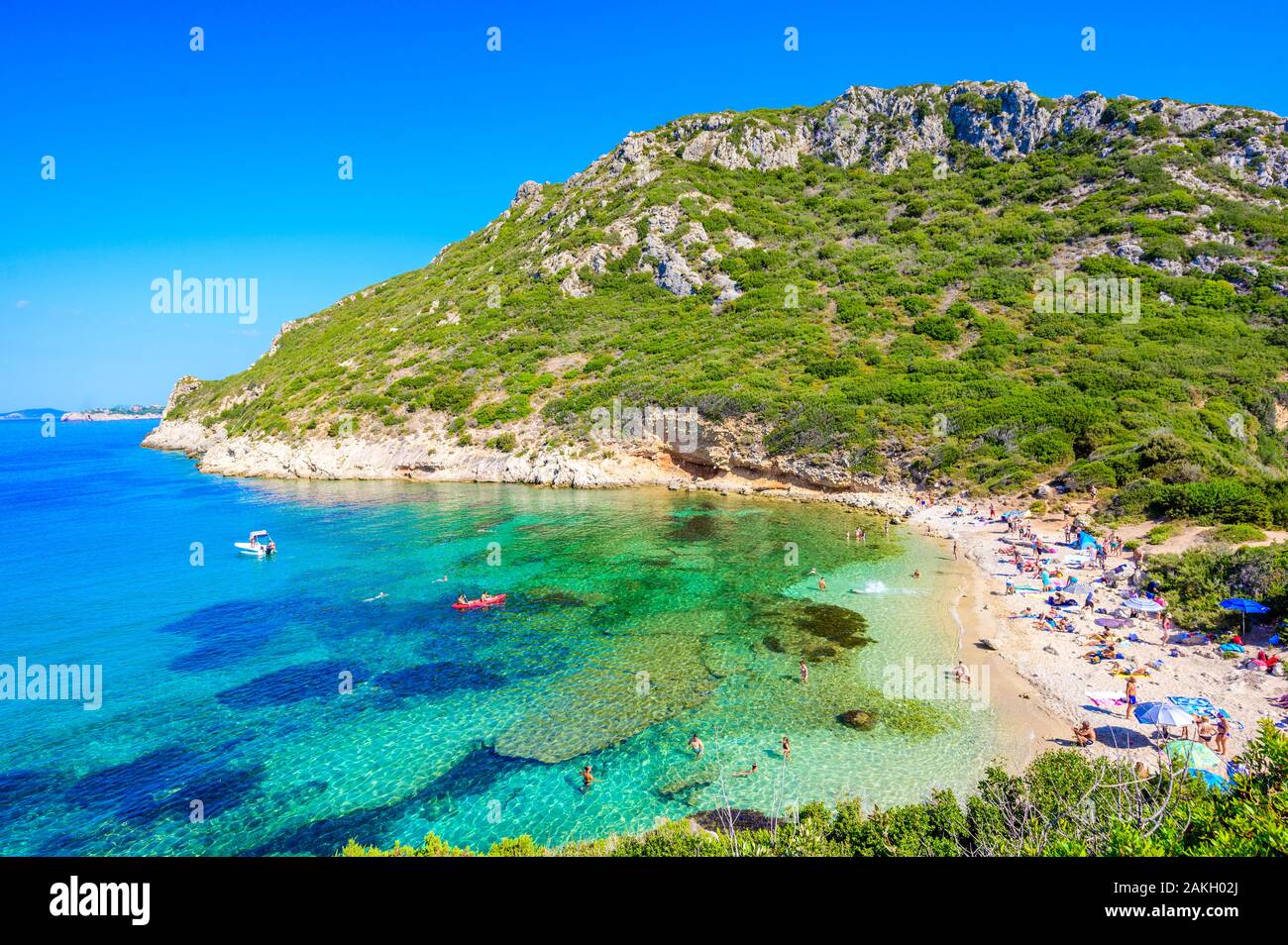 Porto Timoni beach at Afionas is a paradise double beach with crystal ...