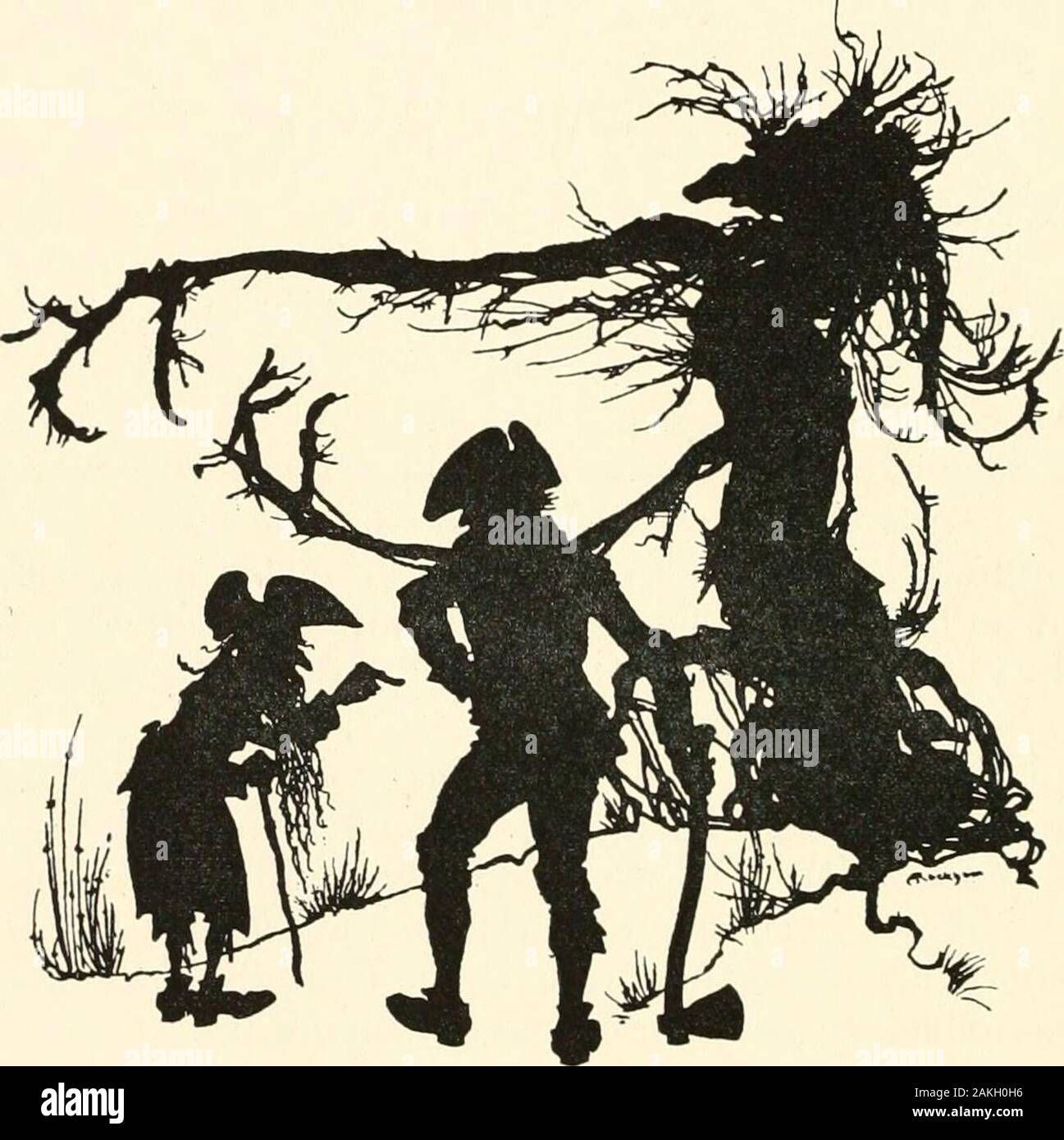 Cossack fairy tales and folk-tales . ith his huge broadsword, a full fathom  long,which the Lord had given him, and chopped off allthe Dragons six  heads, and the rock fell upon theDragons