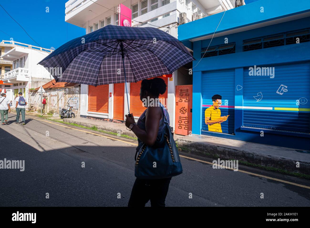 Mauritius, Rodrigues island, Port-Mathurin Stock Photo - Alamy