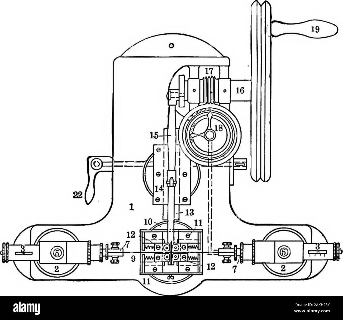 Spring testing machine Black and White Stock Photos & Images - Alamy