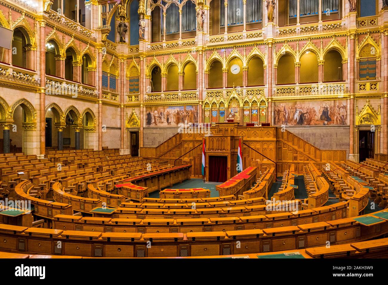 Interior of Hungarian Parliament Building Orszaghaz in Budapest Hungary  Photos | Adobe Stock