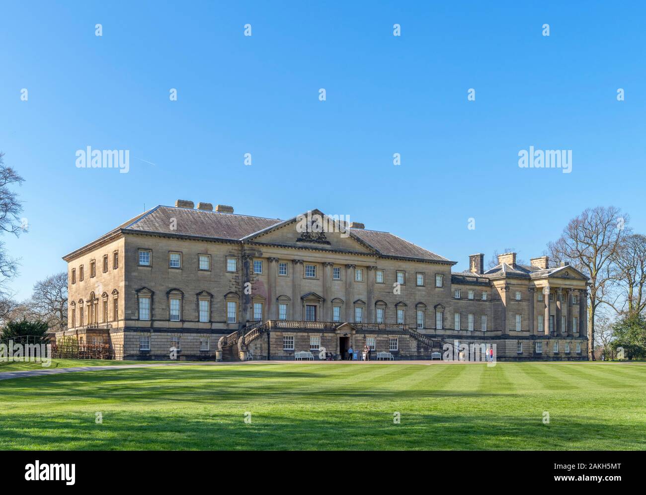 Nostell Priory, a Palladian country house near Wakefield, West Yorkshire, England, UK Stock Photo