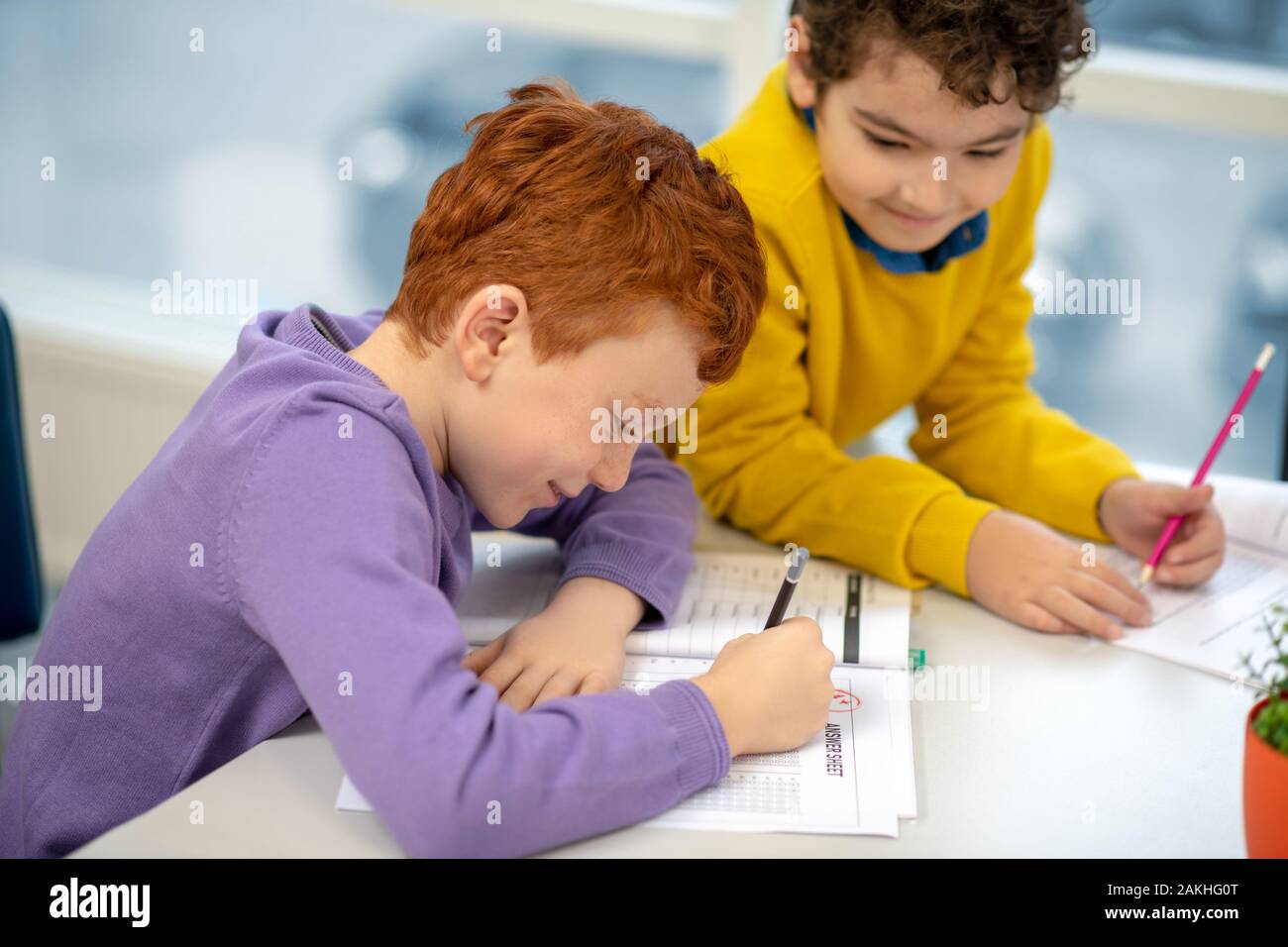 School exercises hires stock photography and images Alamy
