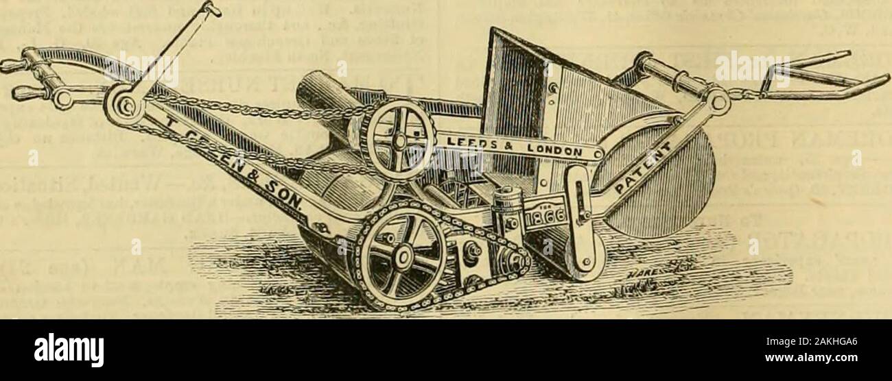The Gardeners Chronicle A Weekly Illustrated Journal Of Horticulture And Allied Subjects To Cut 6 I To Cut 16 Inches Canbeworkedbyone Man Q On Even Lawn