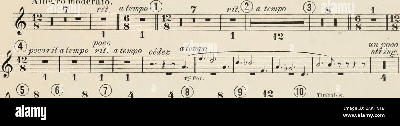 Concertstück pour harpe (ou piano) et orchestre, op39 . tif I-Tlnr. Hi—?— =f=l ^ /&gt; ^l^r?r i 3 ® ammando ® :E ^ £ 2 BE ^ ^ ^ ? .H &gt; yrr «h JTj JT51 j j-3 f J&gt; /O changez en si!? Allegretto scherzando. T=F Paris,J.Hamelle,a2 Boulevard Maleshprbes J I7S7.H. 2 Timbales. v 111 j) v ^m changezenut^ @ g HE± M (22) L changez en si ^ i? $ 16 (2$ 10 I!- Cor. S 15 B * »£ 725! 4 3==J=^ Listesso. (26) ^ .VMhJ, l-f-Jr^^r^ en la^re! 1^^ S 7 / (28) animando 3 w/ unpoco cresc. *) 1 ? —Sg— H5- F^ Ff=1 =!»- =S5= =?s 1—^ « «/ *—*— ^ ? 7^ a • » • =32= «• rJ. ft- »• ?—7—h—h- 3^ ^ p fabd^MM^HFl-rt^ T-JJJg Stock Photo