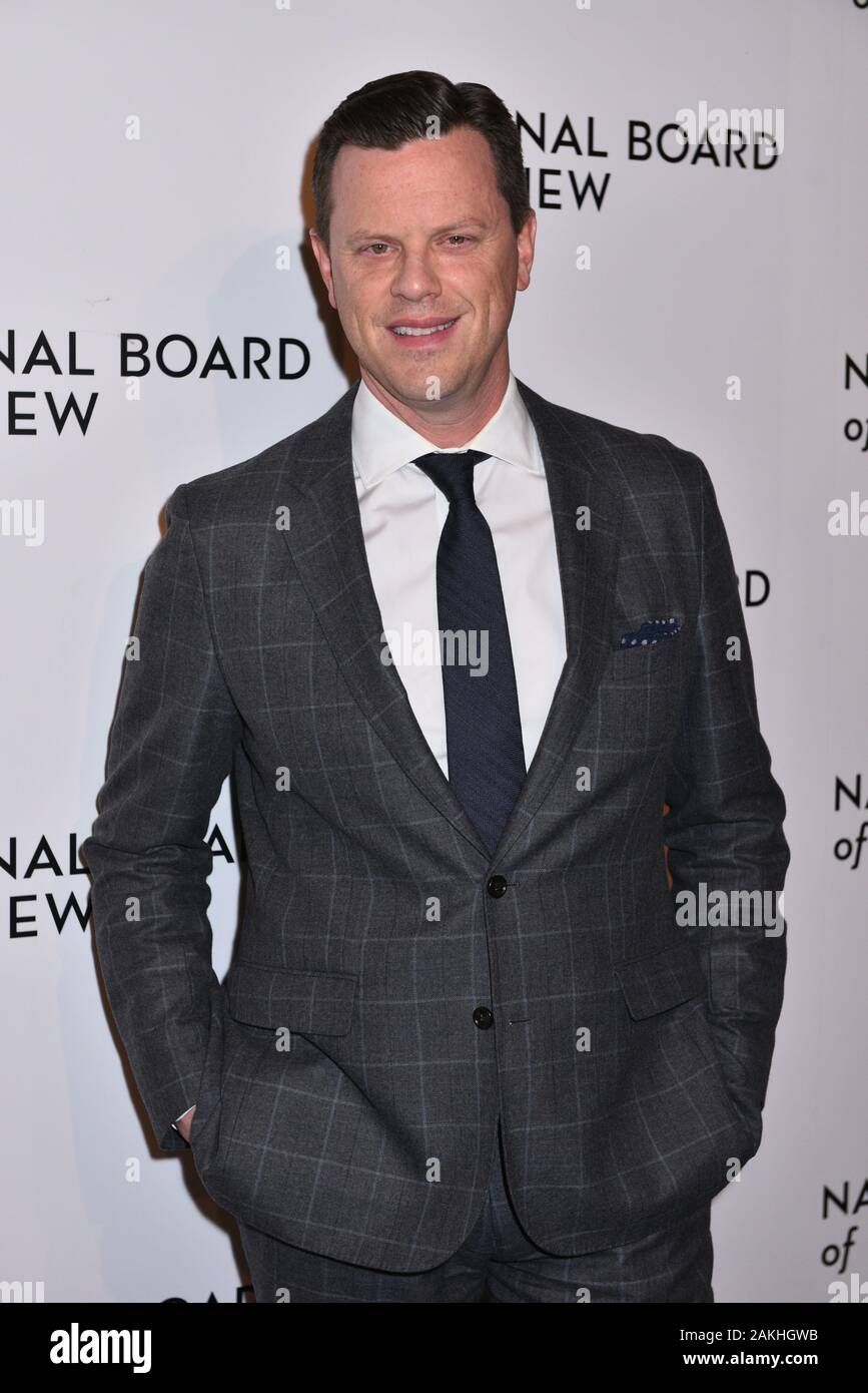 Willie Geist attends the 2020 National Board Of Review Gala on January 08, 2020 in New York City. Stock Photo