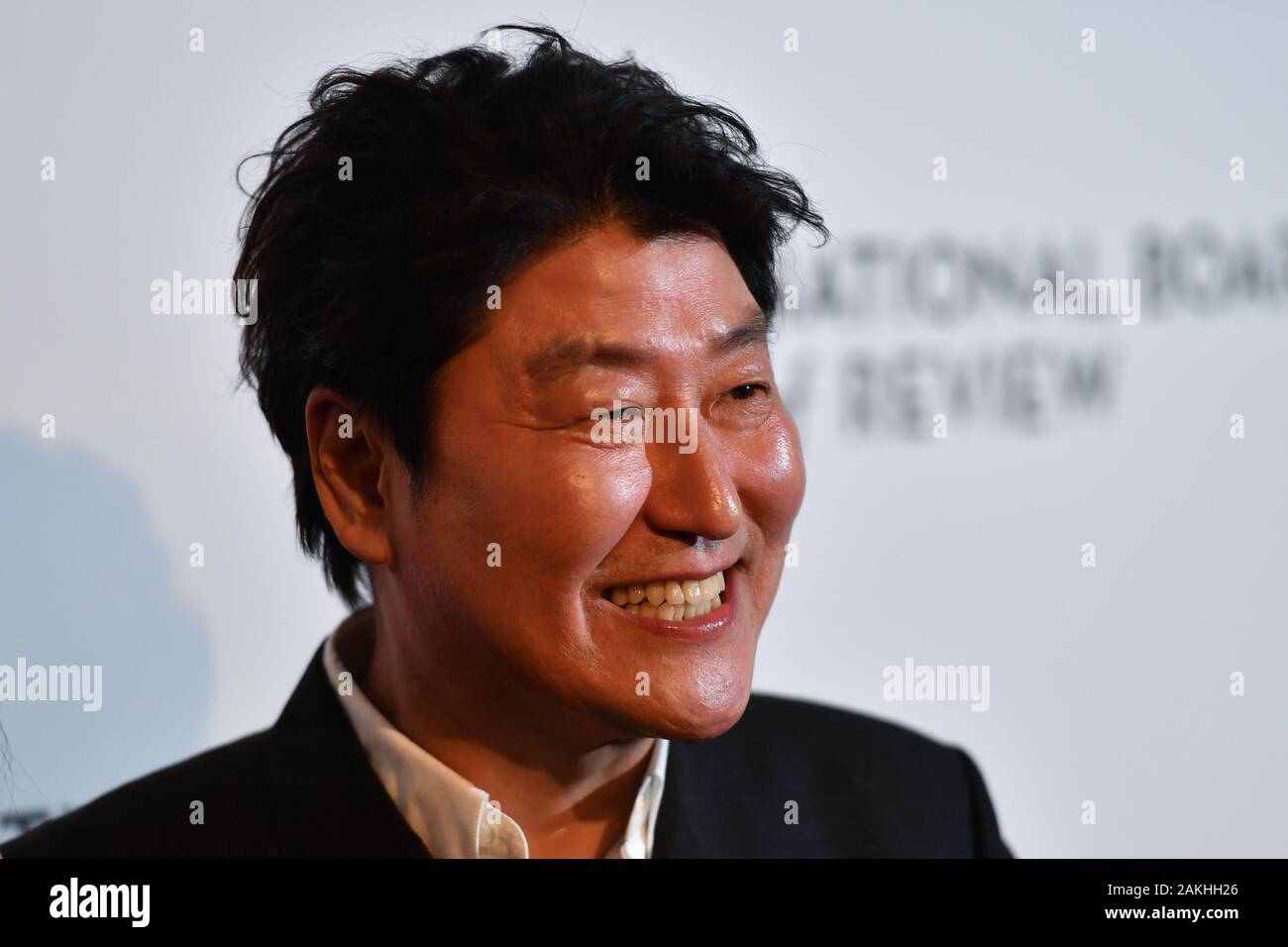 Song Kang-ho attends the 2020 National Board Of Review Gala on January 08, 2020 in New York City. Stock Photo