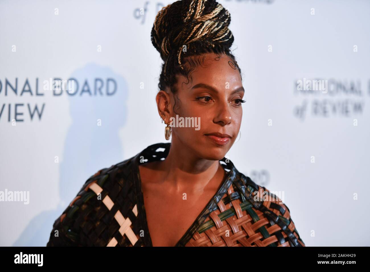 Melina Matsoukas attends the 2020 National Board Of Review Gala on January 08, 2020 in New York City. Stock Photo