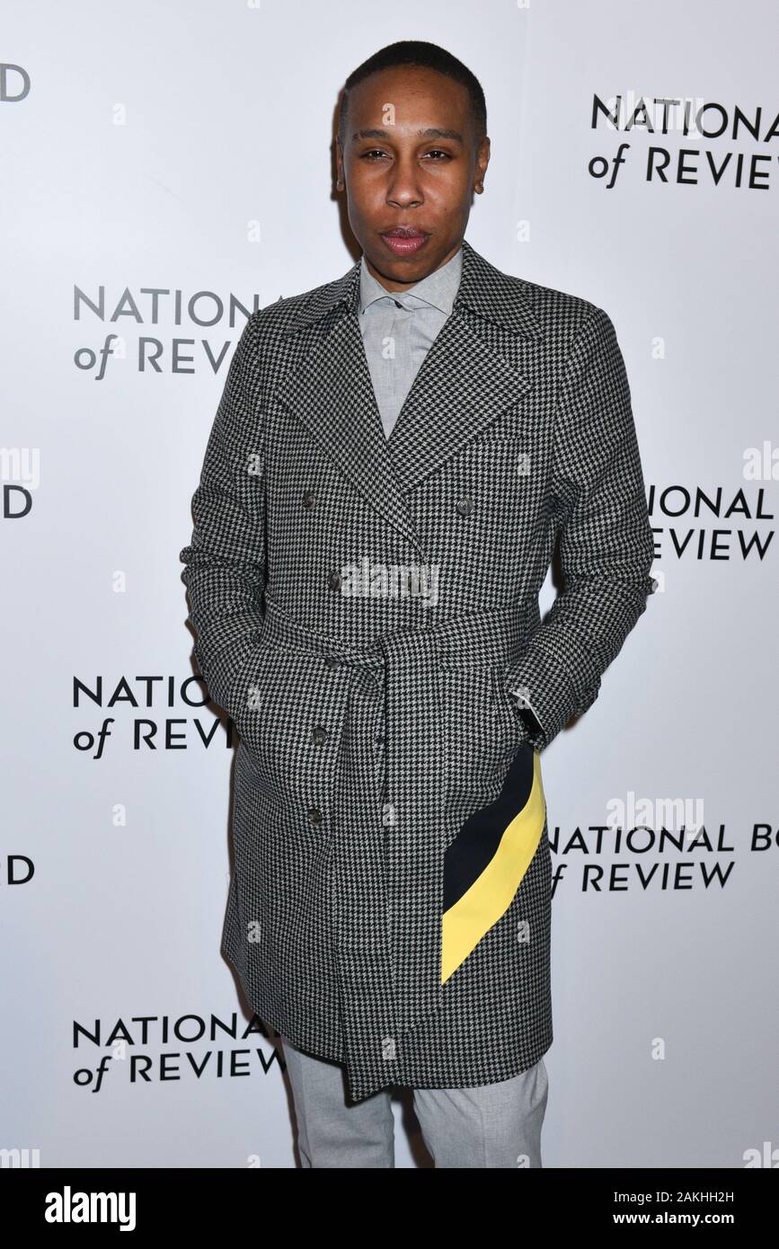 Lena Waithe attends the 2020 National Board Of Review Gala on January 08, 2020 in New York City. Stock Photo