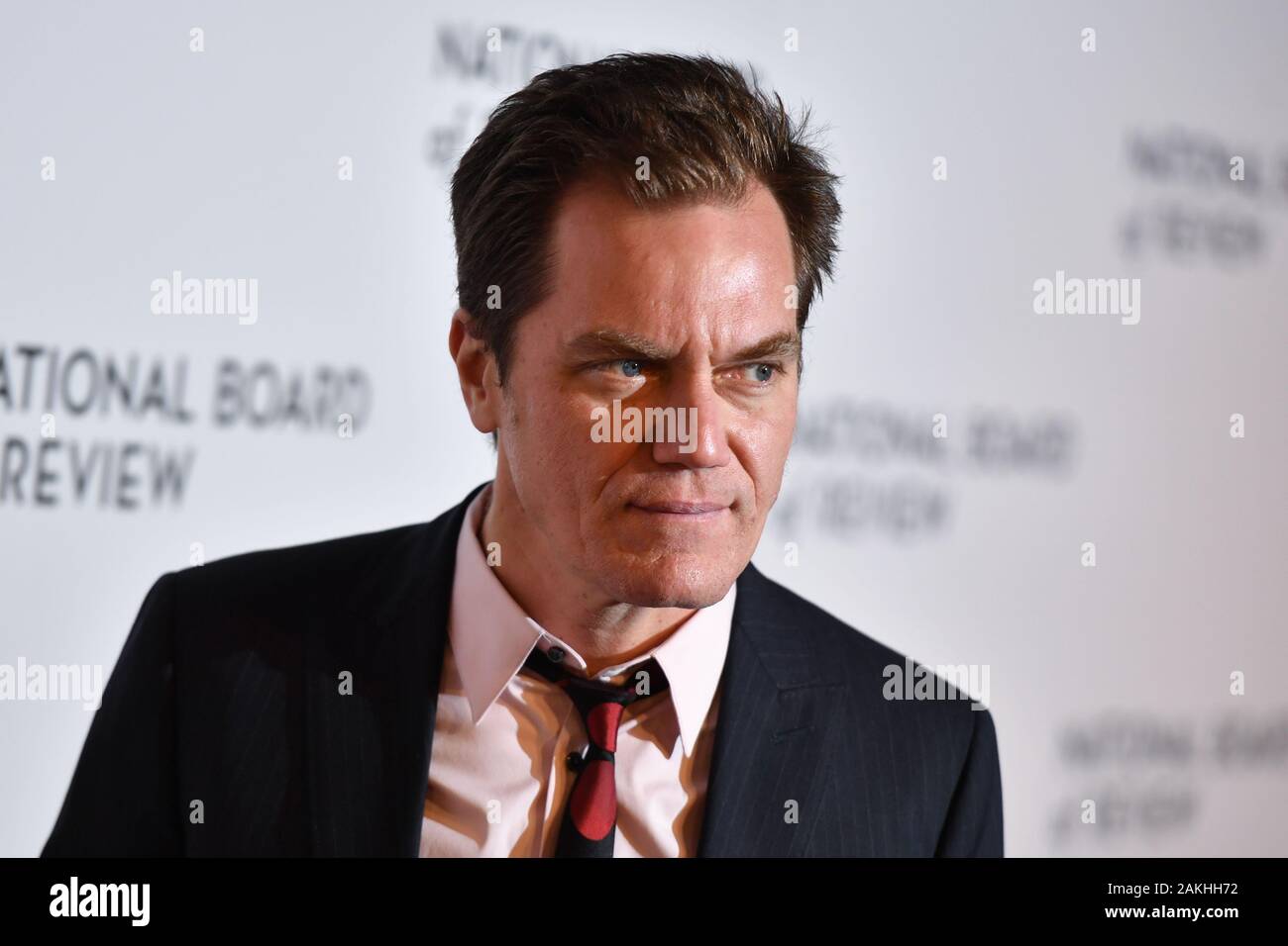 Michael Shannon attends the 2020 National Board Of Review Gala on January 08, 2020 in New York City. Stock Photo