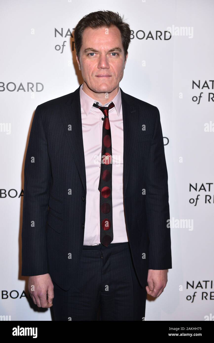 Michael Shannon attends the 2020 National Board Of Review Gala on January 08, 2020 in New York City. Stock Photo