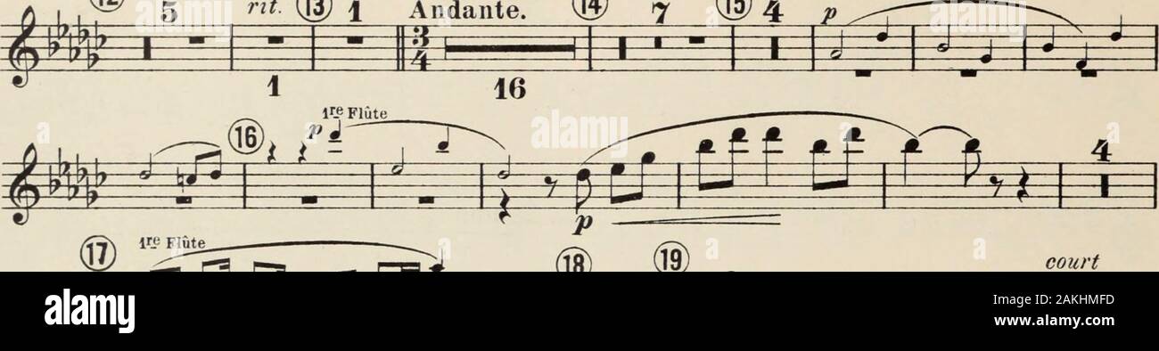 Concertstück pour harpe (ou piano) et orchestre, op39 . ? m m m 11  3fnJp|«h***?-| E e Parte. J. Hamelli;,22 Boulevard Malesherbes. J. 4787. H.  a i k 2ine gPande Flute. Pr^
